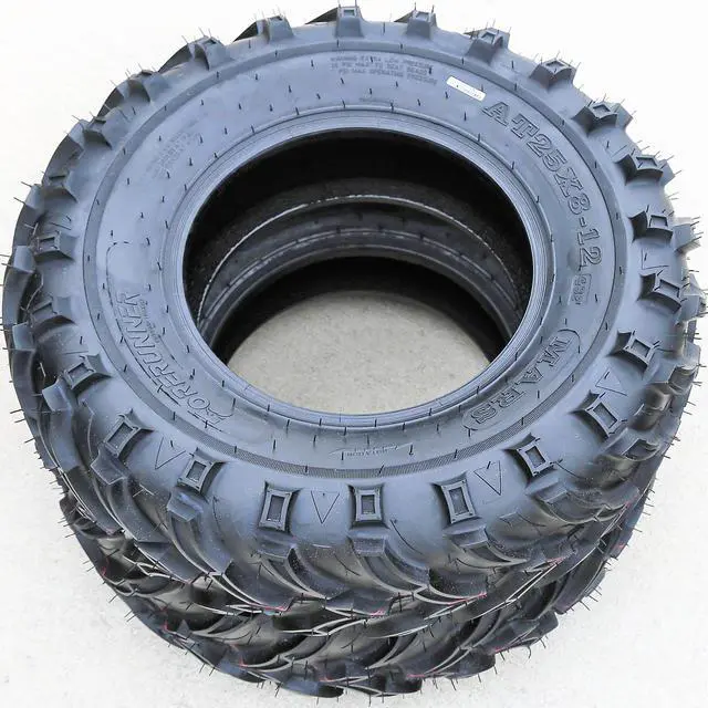 Alt view image 4 of 7 - 25X8.00-12 43F 6 Ply - Forerunner Mars B Mud Tire