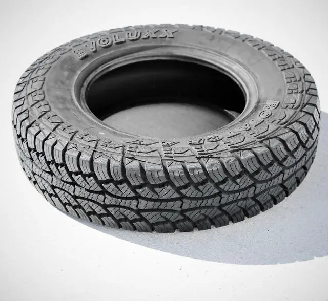 Alt view image 5 of 7 - 285/70R17 121/118S D (8 Ply) - Evoluxx Rotator A/T All-Terrain Tire