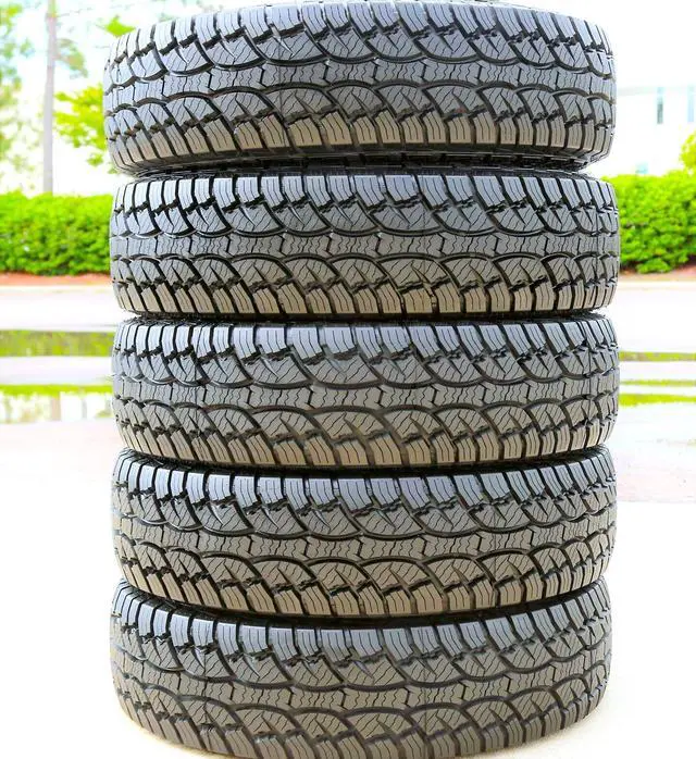 Alt view image 6 of 7 - 235/80R17 120/117R E (10 Ply) - Evoluxx Rotator A/T All-Terrain Tire