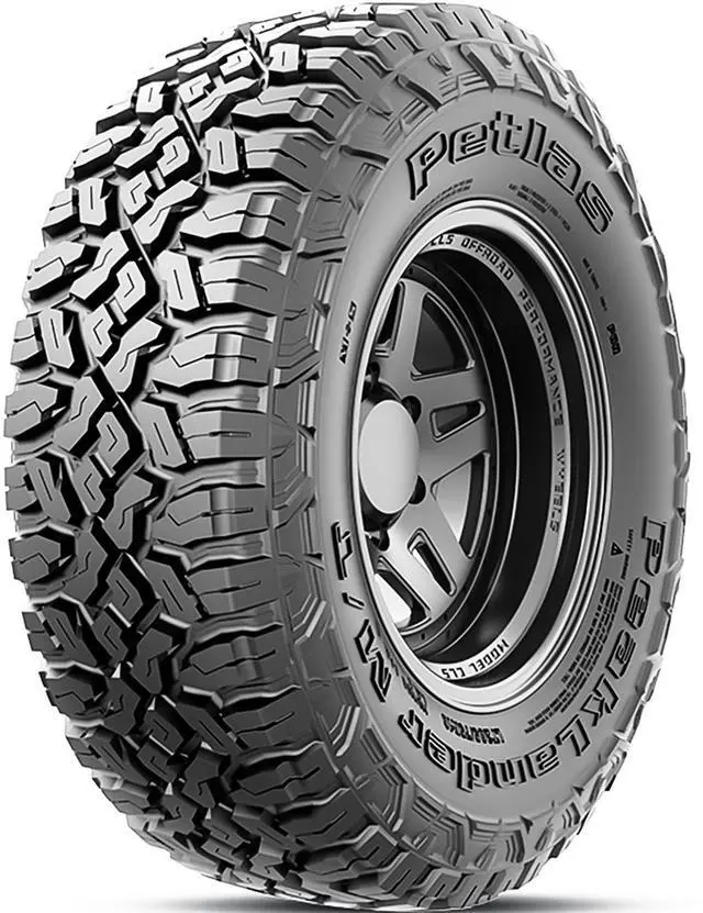 Main image of 35X12.50R20 121Q E (10 Ply) - Petlas Peaklander M/T Mud Tire