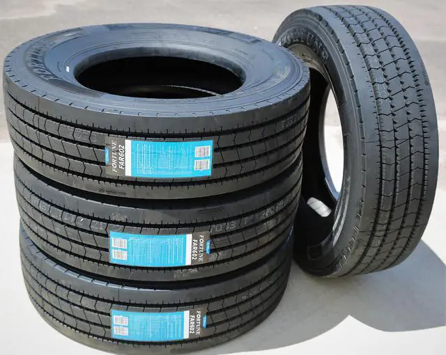 Alt view image 7 of 7 - 245/70R17.5 143/141J J (18 Ply) - Fortune FAR602 Highway All Season Tire