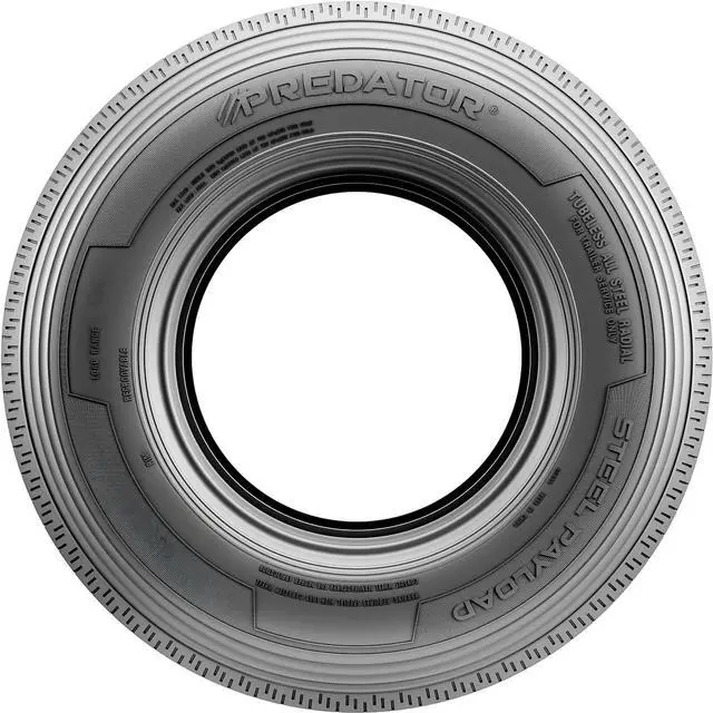 Alt view image 3 of 5 - 225/75R15 123/119L G (14 Ply) - Predator Steel Payload All Steel Highway All Season Tire
