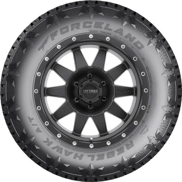 Alt view image 3 of 3 - 235/80R17 120/117R E (10 Ply) - Forceland Rebel Hawk A/T All-Terrain Tire