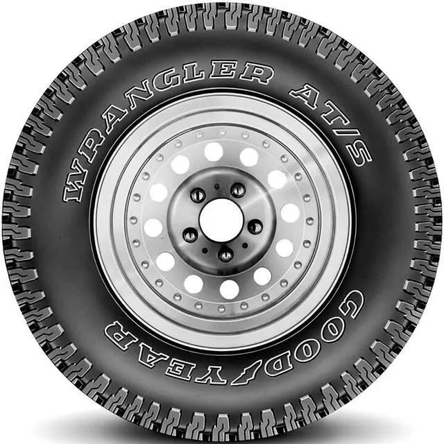 Alt view image 11 of 14 - (1) New Goodyear Wrangler AT/S 265/70/17 113S All-Terrain Light Truck Tires