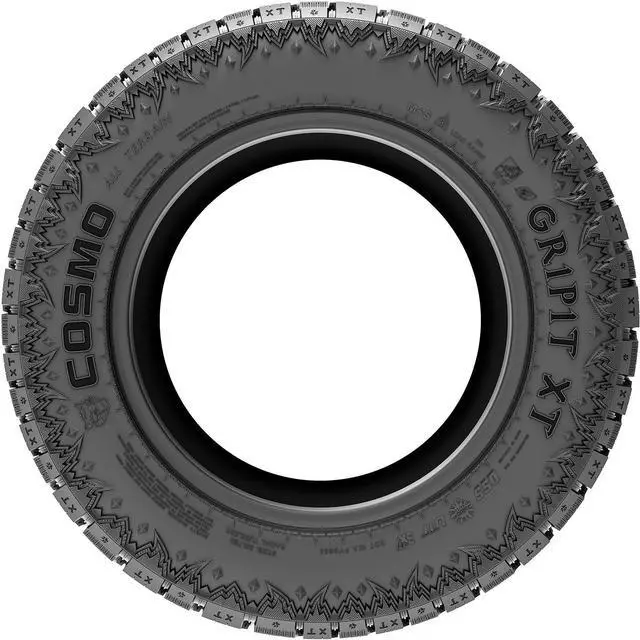 Alt view image 4 of 6 - 275/70R18 125/122S E (10 Ply) - Cosmo Gripit XT Extreme Terrain Tire