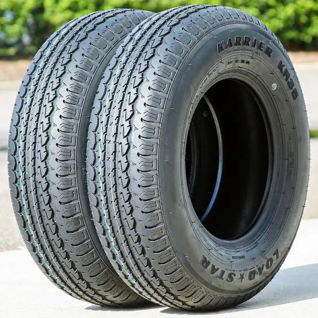 Alt view image 6 of 7 - 185/80R13 99/95N D (8 Ply) - Loadstar Karrier KR35 Highway All Season Tire
