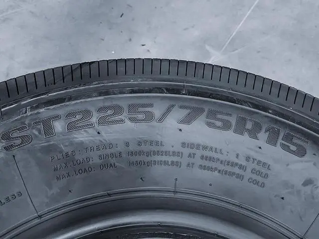 Alt view image 6 of 7 - 225/75R15 124/121M G (14 Ply) - Suntek HD Plus Highway All Season Tire