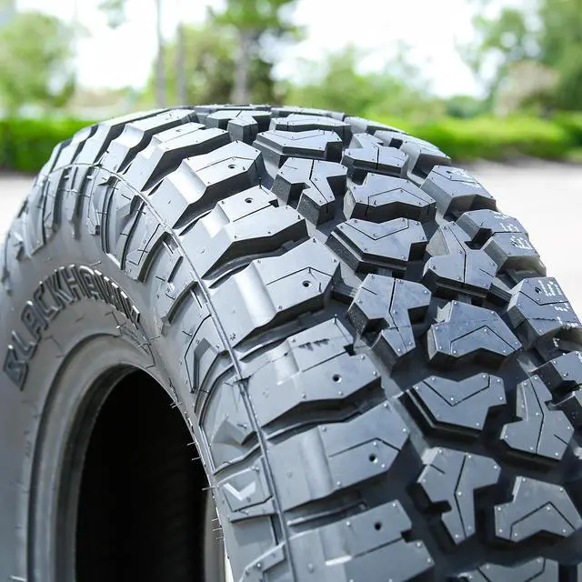 Alt view image 2 of 7 - 35X12.50R18 128Q F (12 Ply) - Blackhawk Ridgecrawler R/T Rugged Terrain All Weather Tire
