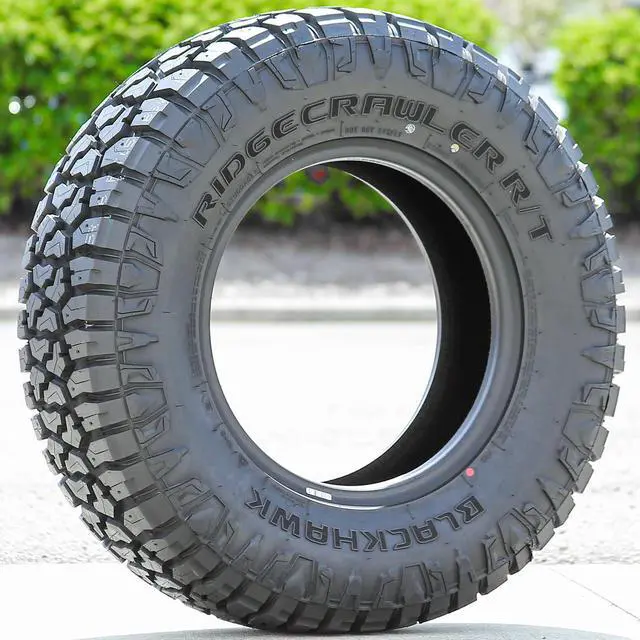 Alt view image 4 of 7 - 35X12.50R18 128Q F (12 Ply) - Blackhawk Ridgecrawler R/T Rugged Terrain All Weather Tire