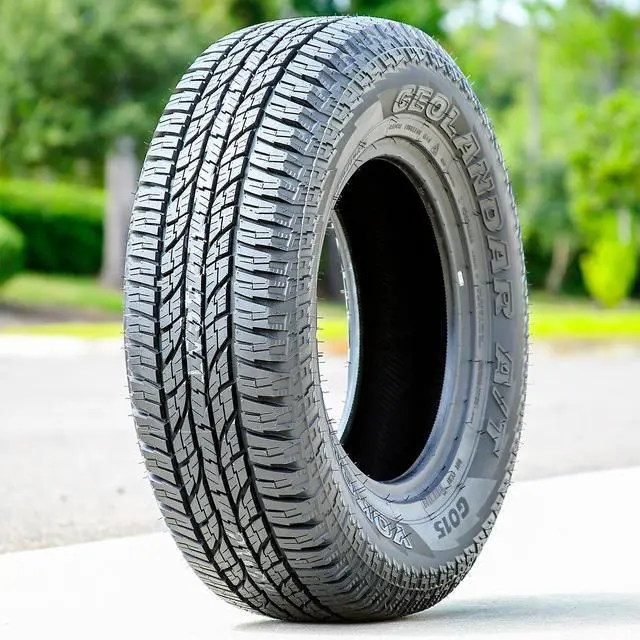 Alt view image 9 of 11 - 215/60R17 Yokohama Geolandar A/T G015 96H B/4 Ply blk Tire