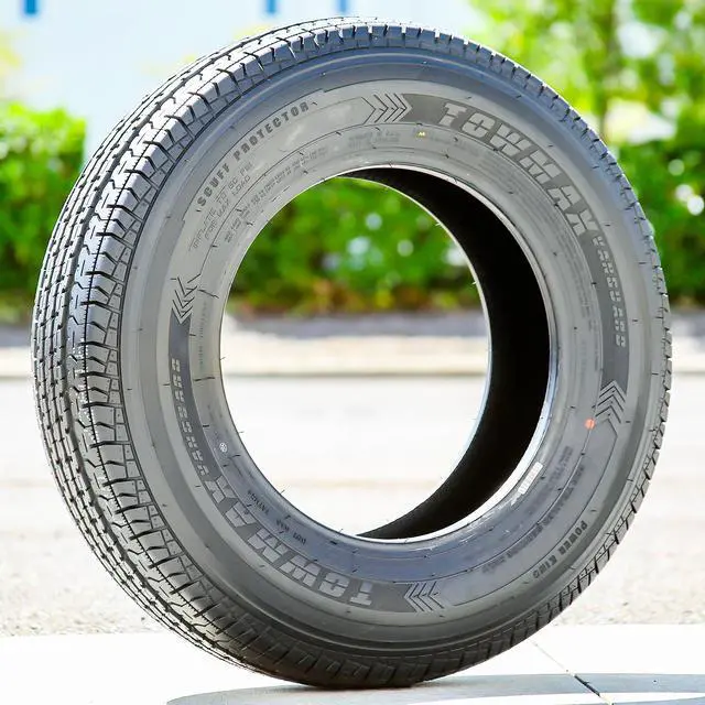 Alt view image 3 of 7 - 235/80R16 124/120N E (10 Ply) - Power King Towmax Vanguard Nylon Belted Highway All Season Tire