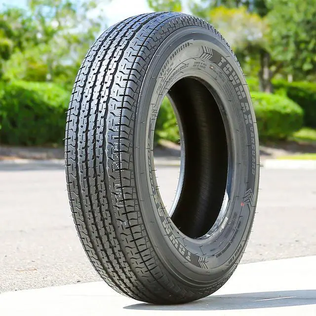 Alt view image 5 of 7 - 235/80R16 124/120N E (10 Ply) - Power King Towmax Vanguard Nylon Belted Highway All Season Tire