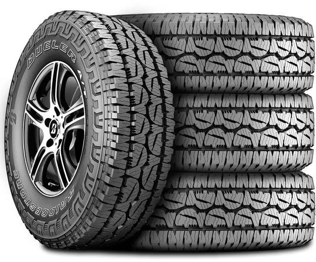Alt view image 7 of 7 - Bridgestone dueler a/t revo 3 LT275/70R18 125S owl all-season tire
