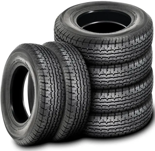 Alt view image 7 of 7 - 225/75R15 117/112L E (10 Ply) - Trailer Master ST PRO Steel Belted Highway All Season Tire