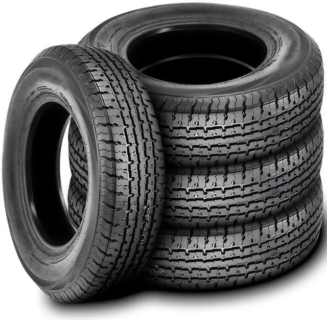 Alt view image 6 of 7 - 225/75R15 117/112L E (10 Ply) - Trailer Master ST PRO Steel Belted Highway All Season Tire