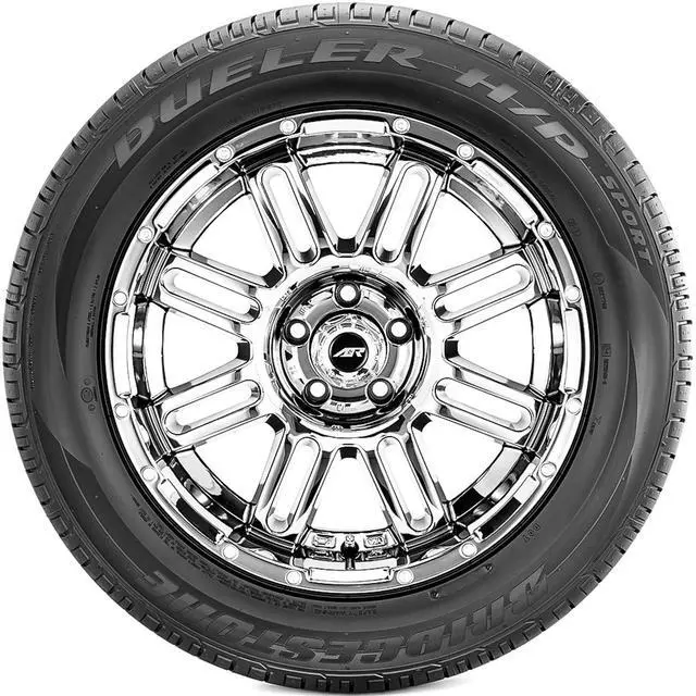 Alt view image 8 of 11 - 1 New 235/55R19  Bridgestone Dueler HP Sport 235 55 19 Tire