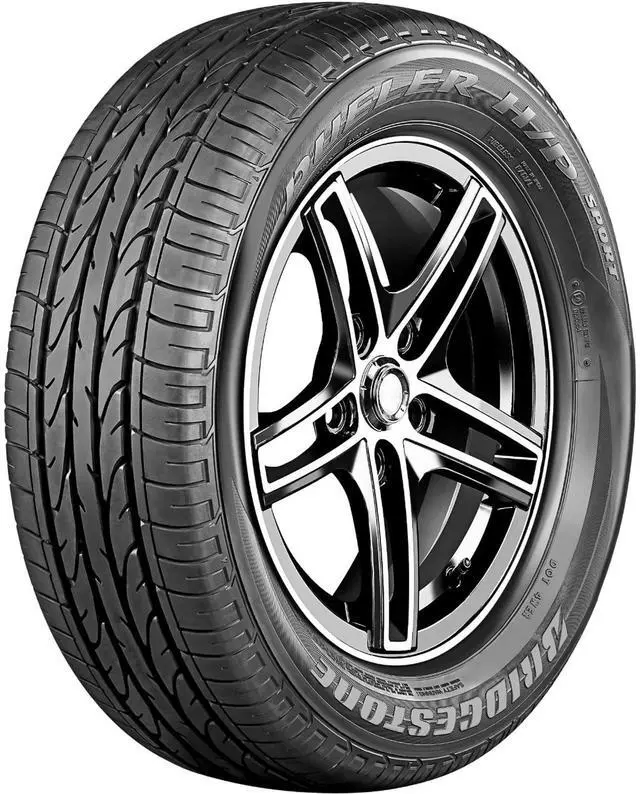 Alt view image 9 of 11 - 1 New 235/55R19  Bridgestone Dueler HP Sport 235 55 19 Tire