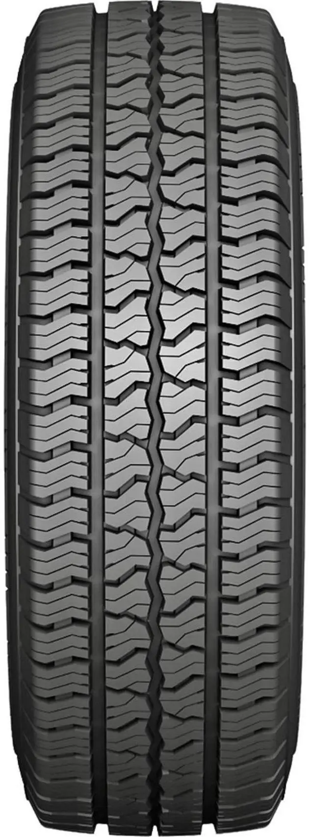 Alt view image 2 of 3 - 235/65R16 122/120R F (12 Ply) - Percheron Van Commercial Highway All Season Tire