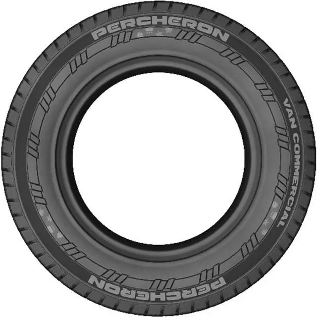 Alt view image 3 of 3 - 235/65R16 122/120R F (12 Ply) - Percheron Van Commercial Highway All Season Tire