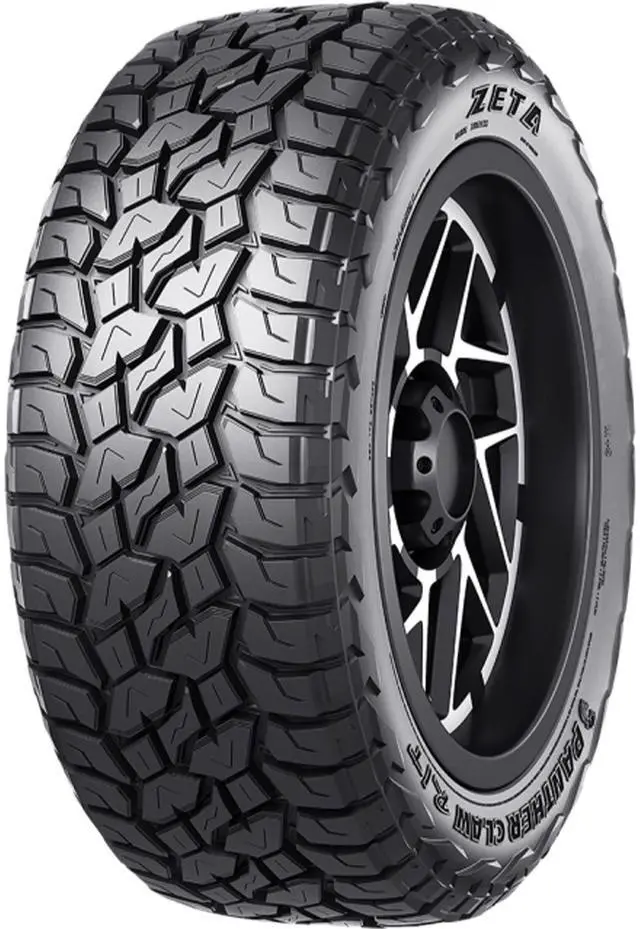 Main image of 35X12.50R17 121Q E (10 Ply) - Zeta Panther Claw R/T Steel Belted Rugged Terrain All Season Tire