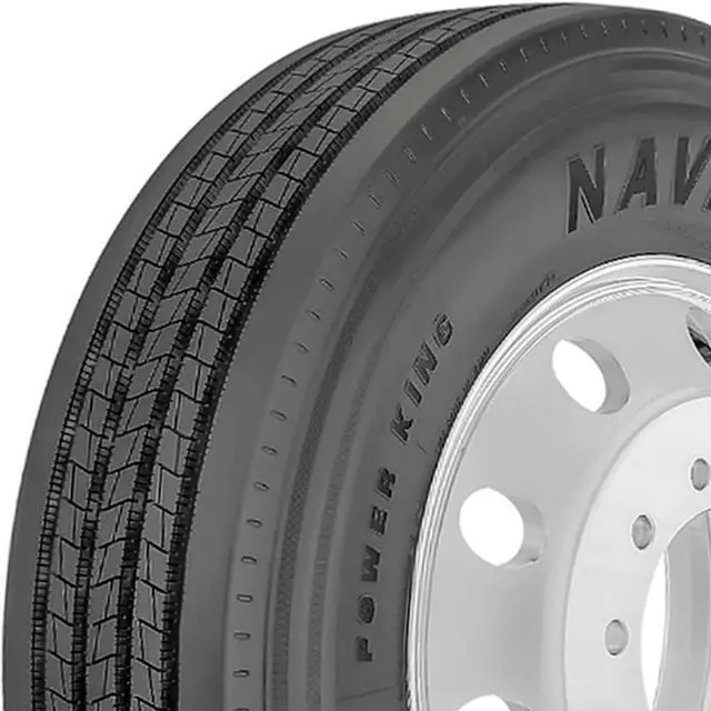 Alt view image 2 of 3 - 225/70R19.5 128/126M G (14 Ply) - Power King Navitrac N346 Highway All Season Tire