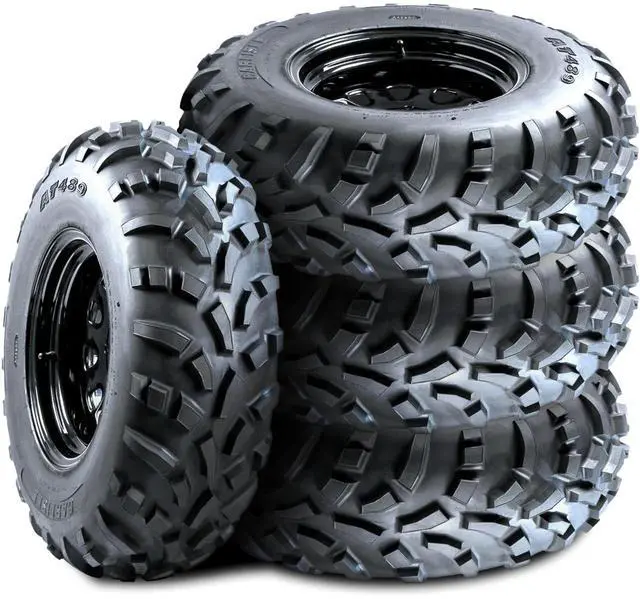 Alt view image 6 of 6 - Carlisle (Carlstar) AT489 All-Terrain Tire - 25X8.00-12 56F 4 Ply (USA)