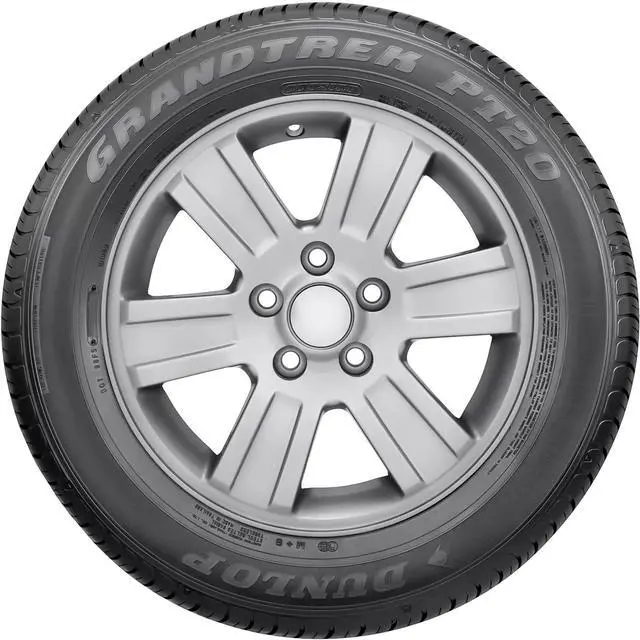 Alt view image 3 of 7 - 225/60R18 100H - Dunlop Grandtrek PT20 Touring All Season Tire