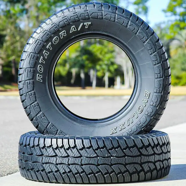 Alt view image 6 of 7 - 235/80R17 120/117R E (10 Ply) - Evoluxx Rotator A/T All-Terrain Tire
