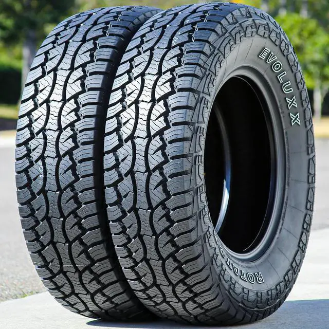 Alt view image 7 of 7 - 235/80R17 120/117R E (10 Ply) - Evoluxx Rotator A/T All-Terrain Tire