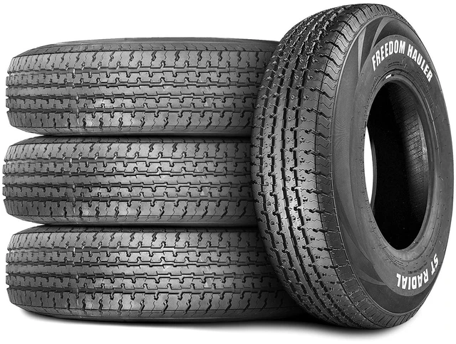 Alt view image 5 of 7 - 225/75R15 117/112L E (10 Ply) - Freedom Hauler ST Radial Steel Belted Highway All Season Tire