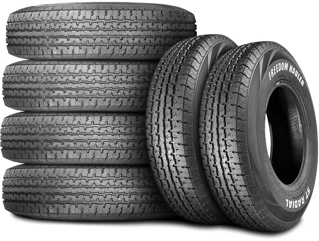 Alt view image 7 of 7 - 225/75R15 117/112L E (10 Ply) - Freedom Hauler ST Radial Steel Belted Highway All Season Tire