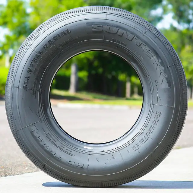 Alt view image 3 of 7 - 235/80R16 129/125M G (14 Ply) - Suntek HD Trail + Highway All Season Tire