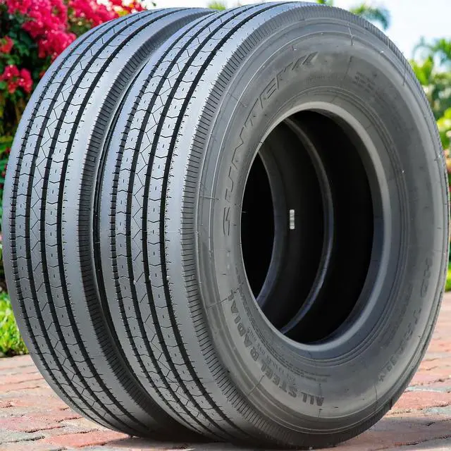 Alt view image 6 of 7 - 235/80R16 129/125M G (14 Ply) - Suntek HD Trail + Highway All Season Tire