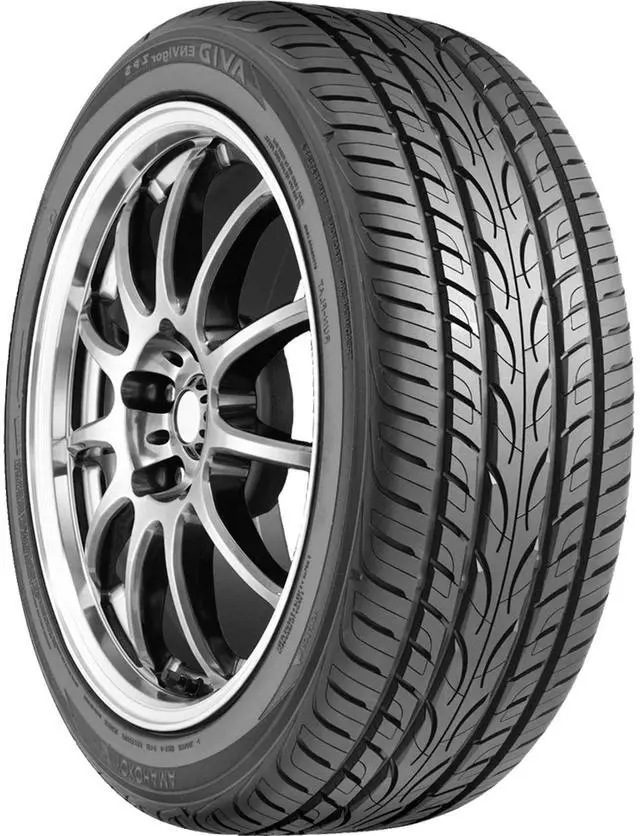 Alt view image 8 of 8 - Yokohama AVID ENVigor ZPS Performance Tires P195/55RF16 87V 32194
