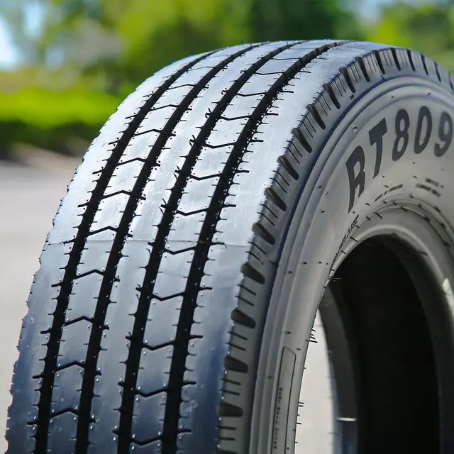 Alt view image 2 of 7 - 225/75R15 123/119M G (14 Ply) - Cargo Max RT809 All Steel Highway All Season Tire