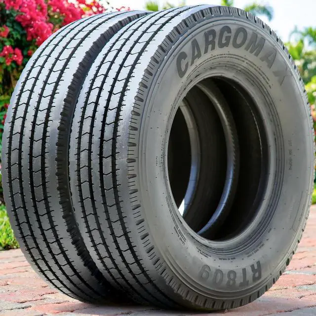 Alt view image 6 of 7 - 225/75R15 123/119M G (14 Ply) - Cargo Max RT809 All Steel Highway All Season Tire