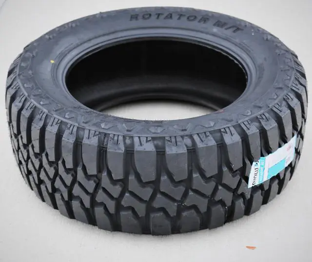 Alt view image 3 of 7 - 275/70R18 125/122Q E (10 Ply) (OWL) - Evoluxx Rotator M/T Mud Tire