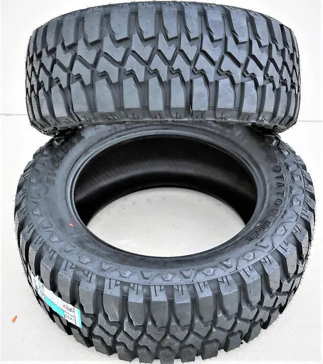 Alt view image 4 of 7 - 275/70R18 125/122Q E (10 Ply) (OWL) - Evoluxx Rotator M/T Mud Tire