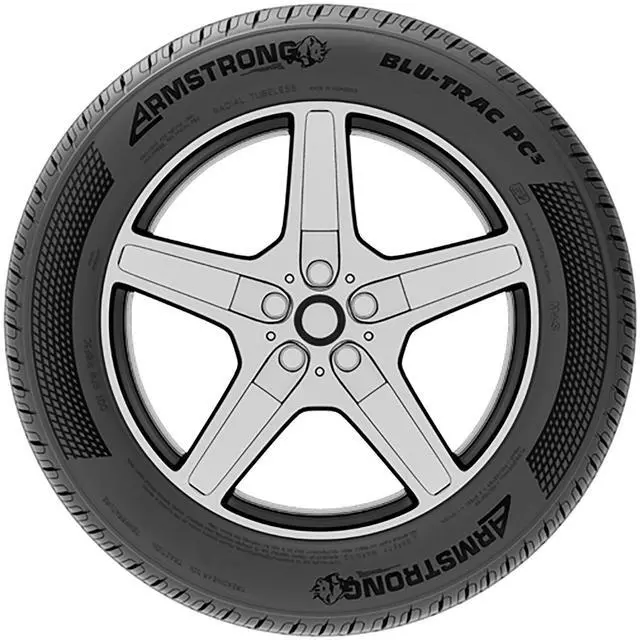 Alt view image 3 of 7 - 215/60R16 99V - Armstrong Blu-Trac PC3 Touring All Season Tire