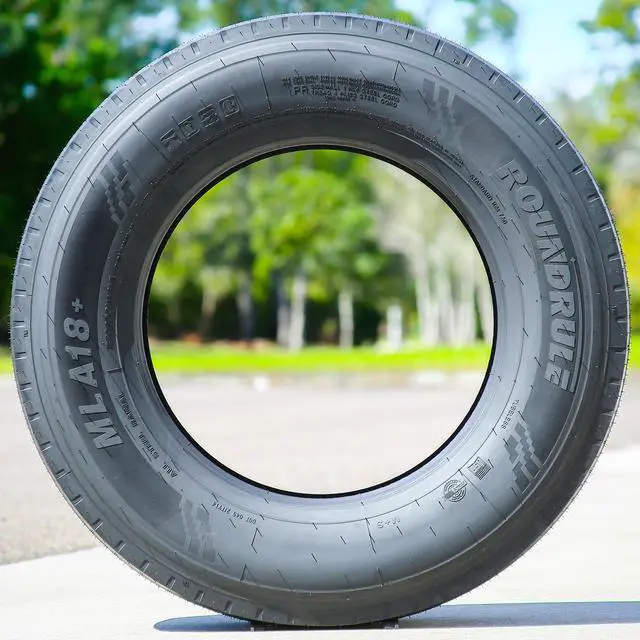 Alt view image 3 of 7 - Roundrule MLA18+ 245/70R19.5 135/133M H (16 Ply) - Highway All Season All Position Commercial Tire