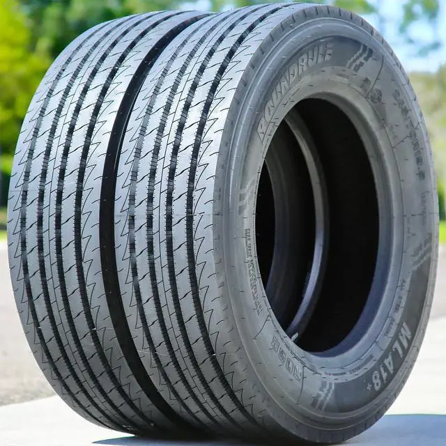 Alt view image 6 of 7 - Roundrule MLA18+ 245/70R19.5 135/133M H (16 Ply) - Highway All Season All Position Commercial Tire
