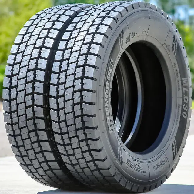 Alt view image 6 of 7 - Roundrule MLD30 245/70R19.5 135/133M H (16 Ply) - Highway All Season Drive Commercial Tire