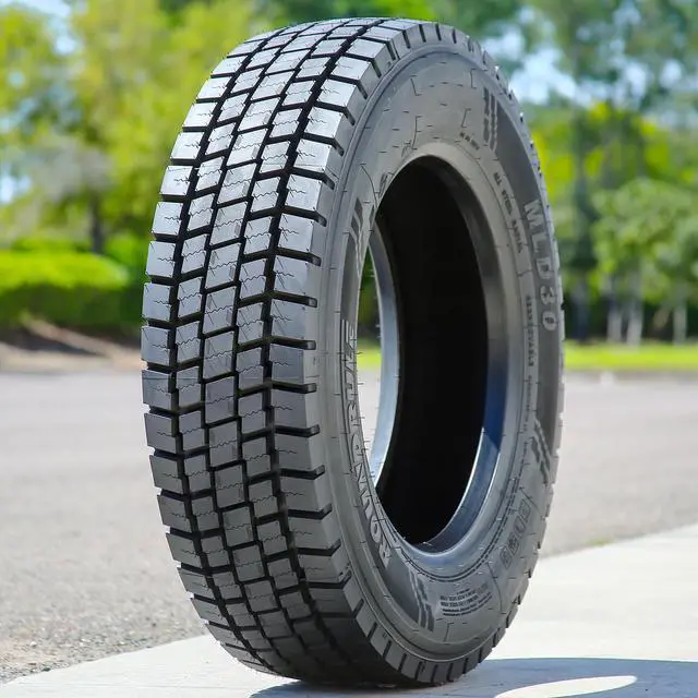 Alt view image 5 of 7 - Roundrule MLD30 245/70R19.5 135/133M H (16 Ply) - Highway All Season Drive Commercial Tire