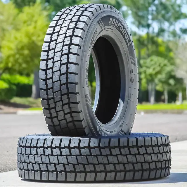 Alt view image 7 of 7 - Roundrule MLD30 245/70R19.5 135/133M H (16 Ply) - Highway All Season Drive Commercial Tire