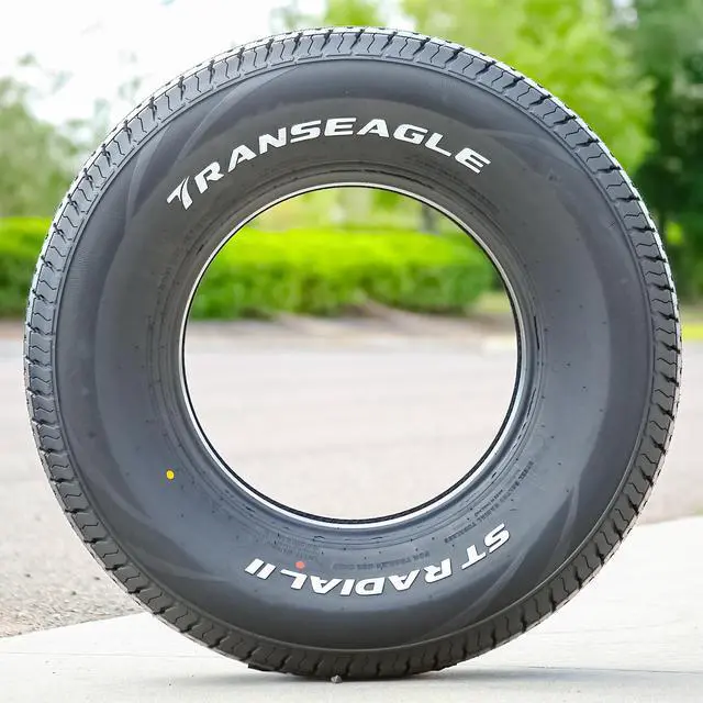 Alt view image 3 of 7 - 205/75R15 107/102N D (8 Ply) (RWL) - Transeagle ST Radial II Steel Belted Highway All Season Tire