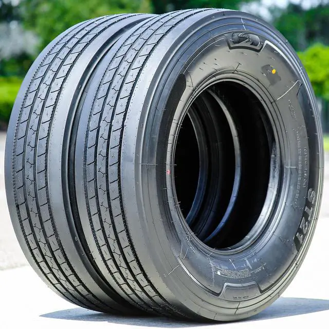Alt view image 6 of 7 - 235/80R16 130M H (16 Ply) - Atlas Ecoline ST21 All Steel Highway All Season Tire