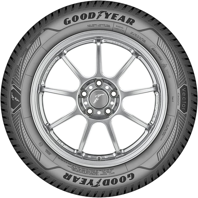 Alt view image 3 of 4 - 235/60R18 107W XL - Goodyear Vector 4Season Gen-3 SUV High Performance All Season Tire