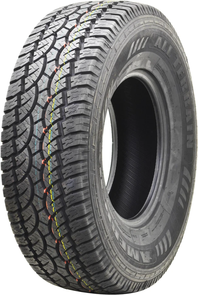 Alt view image 5 of 10 - 1 New Americus AT LT265/70R17 121/118S E/10 All Terrain Performance Tires