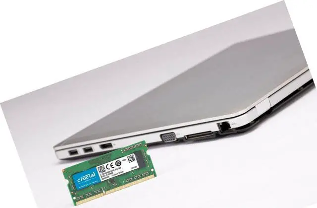 Alt view image 3 of 5 - Crucial 16GB (2 x 8GB) 204-Pin DDR3 SO-DIMM DDR3L 1866 (PC3L 14900) Laptop Memory Model CT2KIT102464BF186D