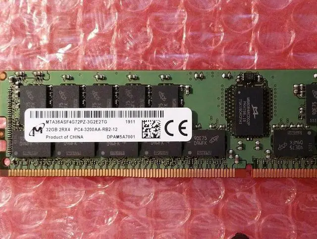 Alt view image 3 of 5 - Crucial 32GB DDR4 3200 (PC4-25600) RDIMM CL22 Server Memory Module